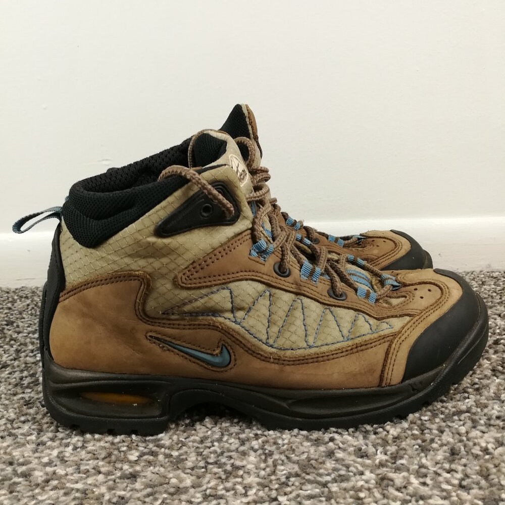 Nike ACG | Shoes | Vintage Nike Air Acg Hiking Trail Boots Leather Brown  Womens 85 4853 | Poshmark